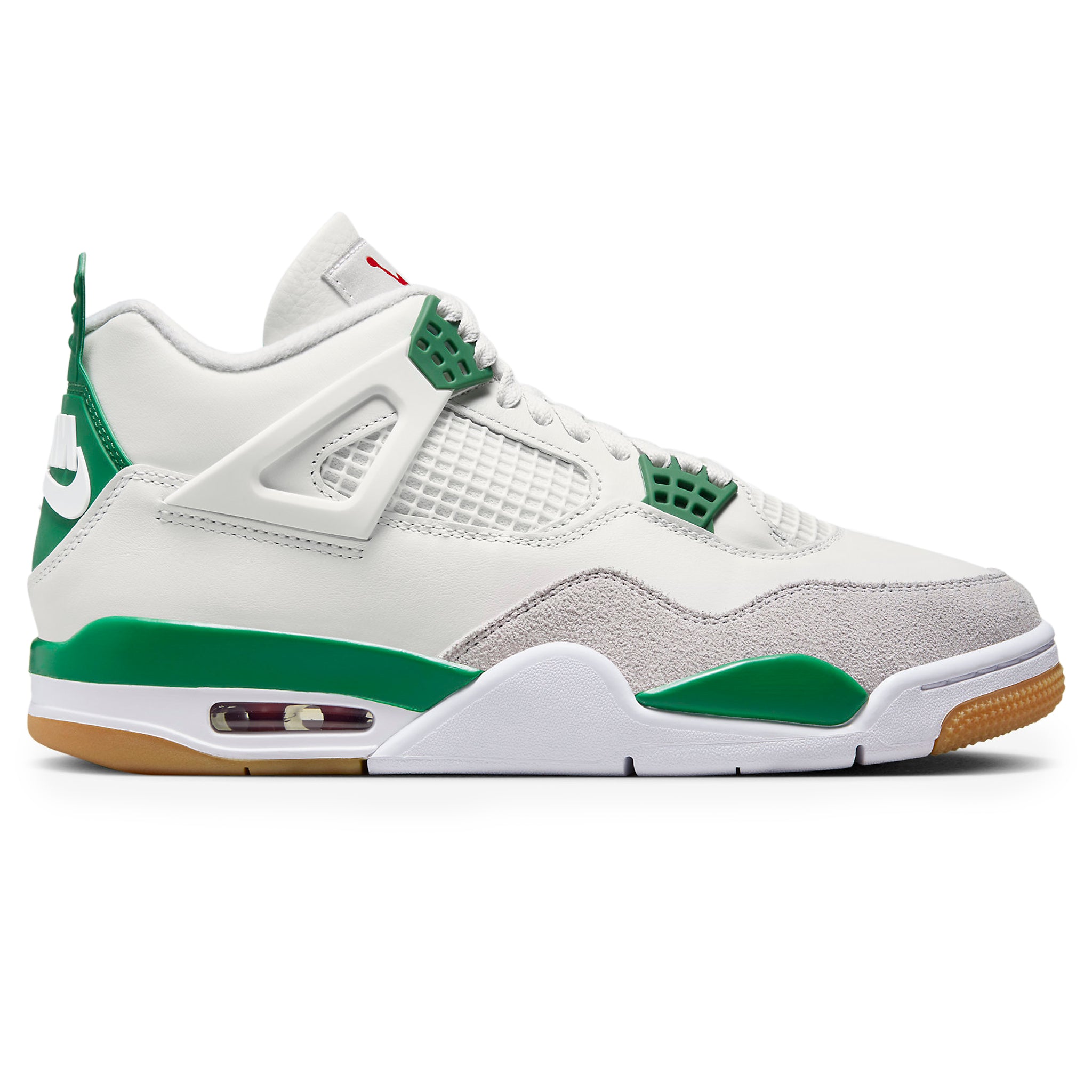 Side view of Air Jordan 4 Retro SB Pine Green DR5415-103